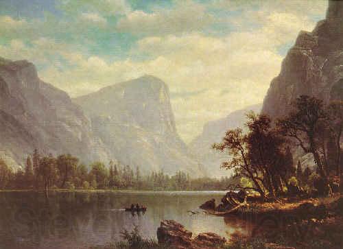 Albert Bierstadt Mirror Lake, Yosemite Valley France oil painting art